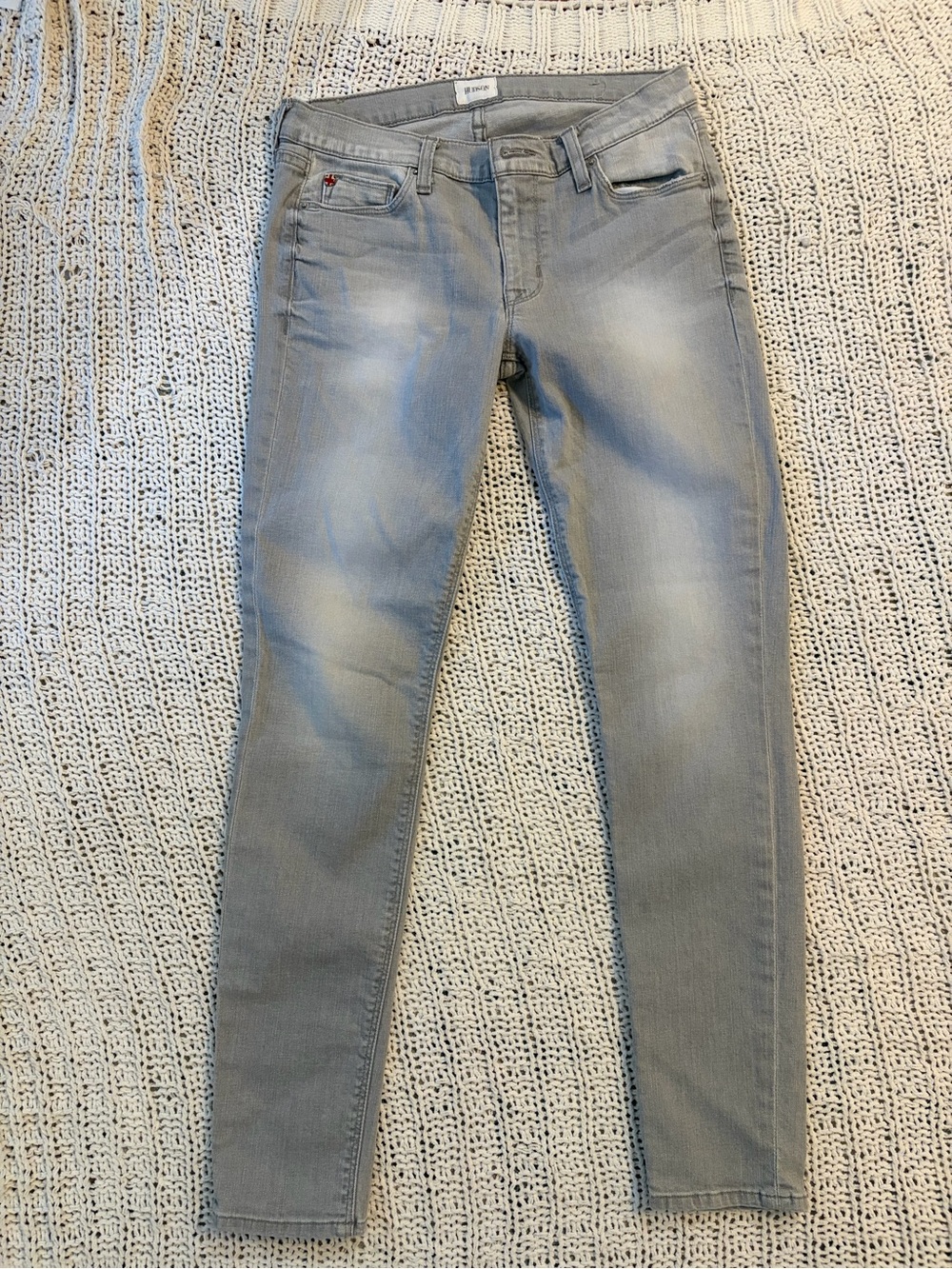 Hudson Jeans Light Gray Skinny Women’s Jeans